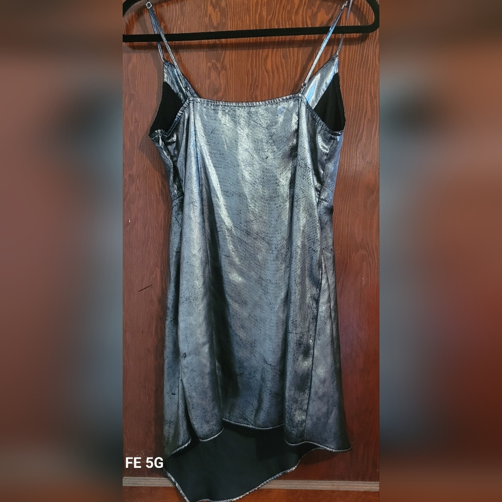 Urban Outfitters Metallic Slip Dress - Picture 4 of 6